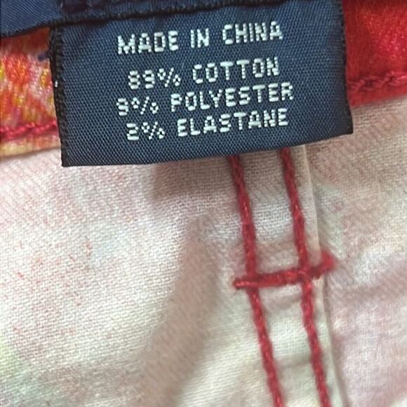 RALPH LAUREN FLORAL‎ JEANS SIZE 32 - Picture 5 of 8